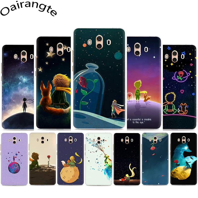С принтом «Маленький принц», Жесткий Чехол для телефона для huawei Y6 Y7 Prime Y9 Коврики 10 20 30 Lite Pro Nova 2i 3 3i Lite 4 5i