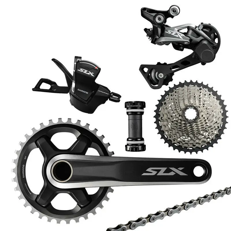 Набор скоростных двигателей shimano SLX M7000 1x11 5 шт.|Шатун и передняя звездочка