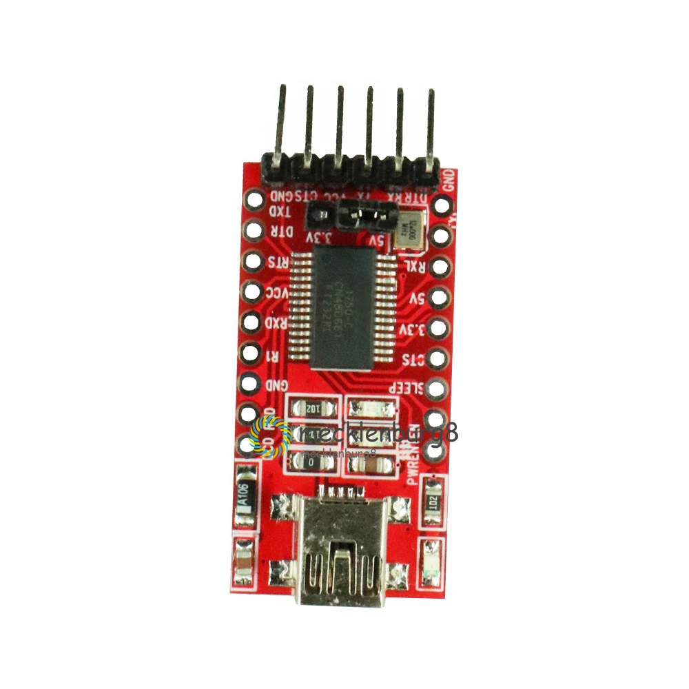 Последовательный модуль платы адаптера FT232RL FT232 FTDI USB к ttl 3 В 5 для мини-портов и