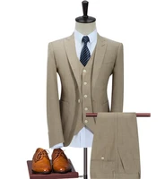 jacketvestpantsmens wedding dress suit 2019 fashion new style mens business wool suit wedding tuexdos suits men