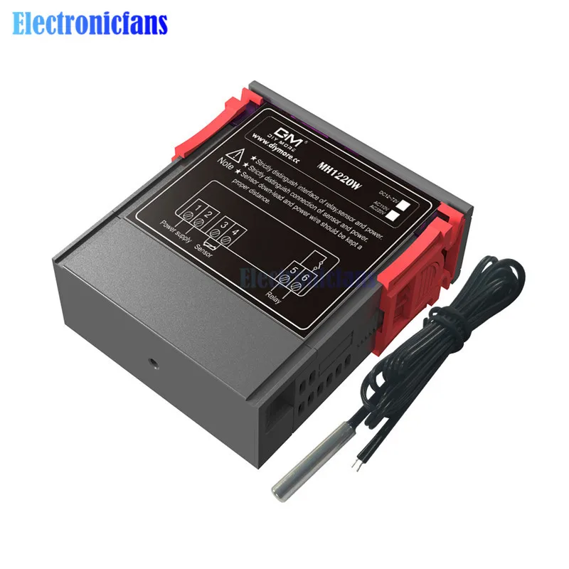 AC 110 V 220 12 72 MH1220W светодиодный цифровой термостат температурный контроллер