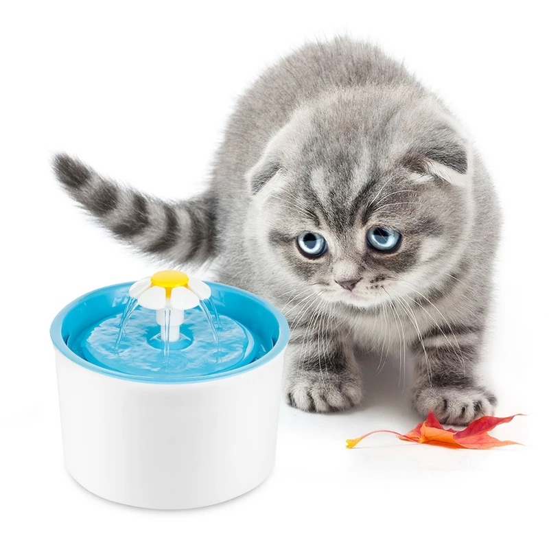 Электрическая поилка фонтанчик для домашних животных 1 6 л|cat water fountain|electric cat