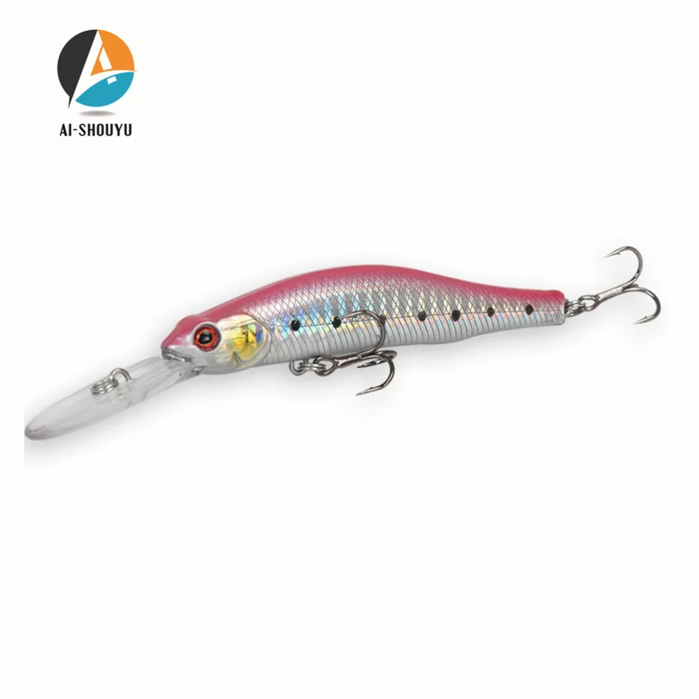 Новая жесткая рыболовная приманка в виде гольяна 120 мм 15 г длинная губа