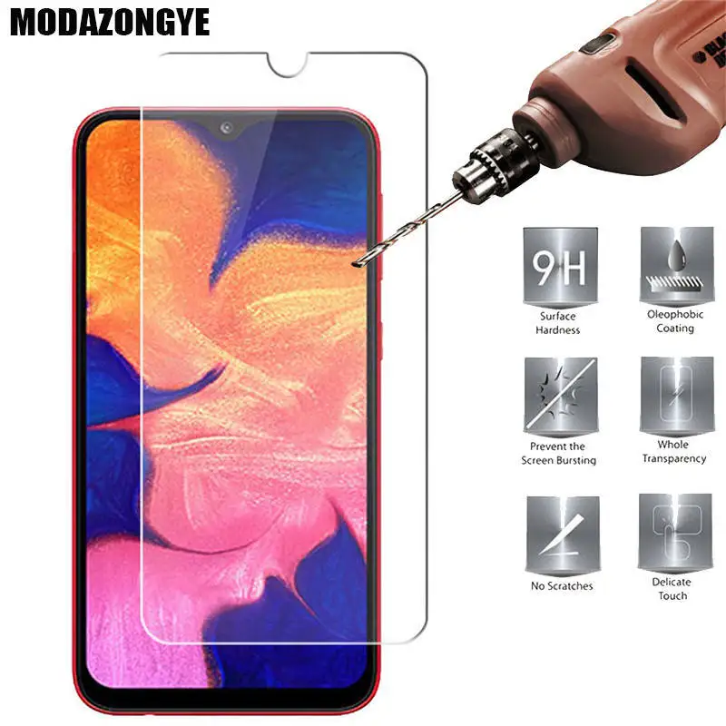 Протектор экрана для Samsung Galaxy A10 закаленное стекло A 10 A105 A105F SM-A105F защитная пленка 6