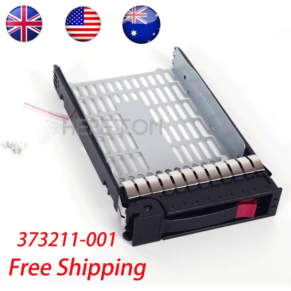Лоток жесткого диска SATA SAS 373211 001 3 5 дюйма для hp Proliant g6 ML350 ML370 DL380 G6|Корпус диска| |