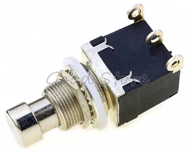 1 шт. THGS 3Pins DPDT моментальный или блокирующий стоп переключатель для гитары AC 250 В/2A