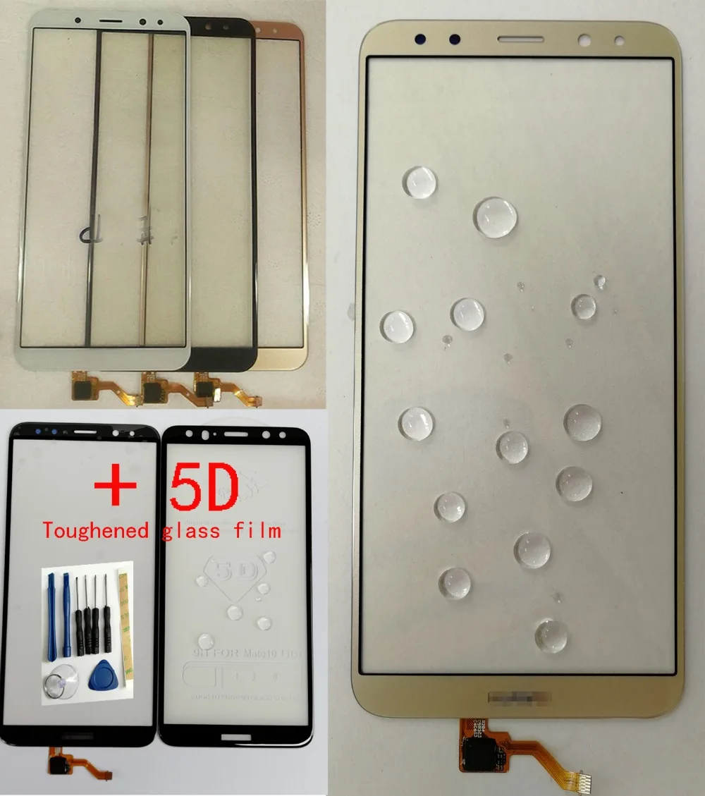 Shyueda 100% новый для Huawei Mate 10 Lite/Nova 2i RNE L02 L22 L03 L23 L21 L01 5 9 &quotвнешний передний стеклянный