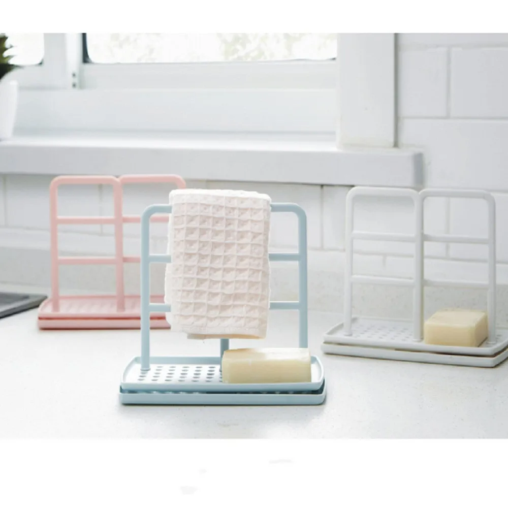Кухонный органайзер сушилка для посуды держатель губки вешалка хранения тряпки