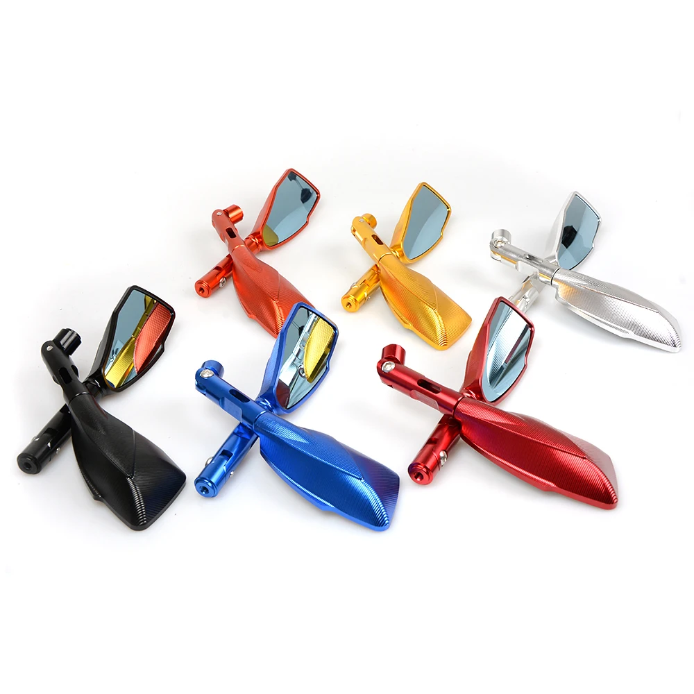 Универсальное алюминиевое боковое зеркало заднего вида для мотоцикла M8 M10 с ЧПУ