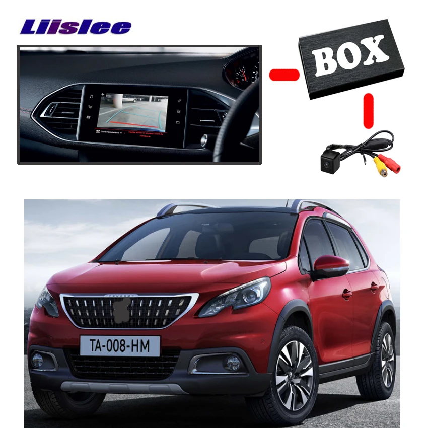 Liislee для peugeot 308 4008 5008 T9 обновление дисплея 2017 2018 задний резервный интерфейс камеры
