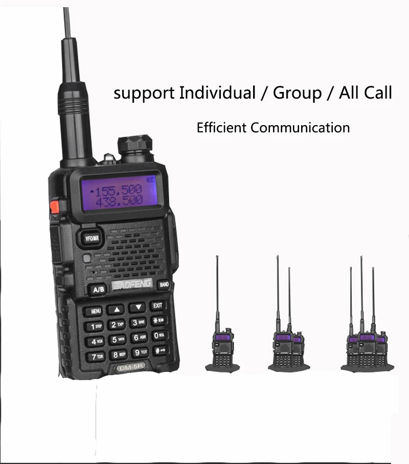 BAOFENG DM-5R цифровой иди и болтай walkie talkie DMR двухстороннее радио UV5R обновленная версия УКВ мобильное радио двухдиапазонный Cb радио