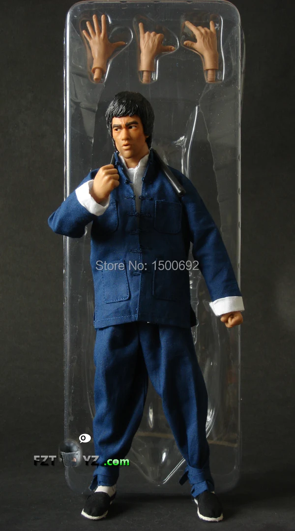 Изготовленная на заказ голова мастера кунг фу с телом Enterbay 1/6 фигурка Тип D|1/6