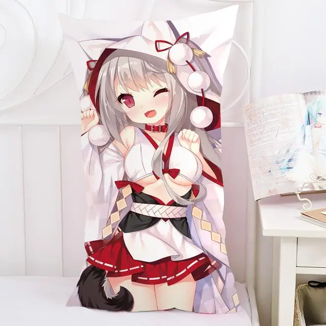 Аниме мультфильм Azur Лейн Обнимая наволочка пилллоукейс Подушка