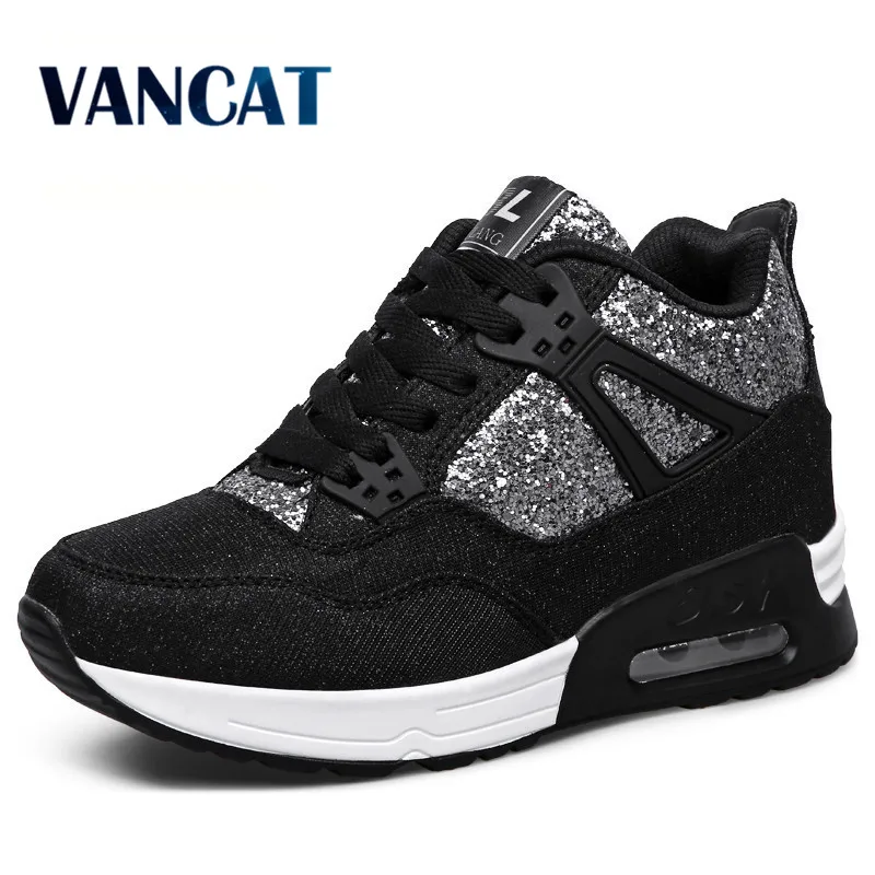 VANCAT 2018 новые кожаные туфли ручной работы роскошный бренд теннис Feminino Sapato женская