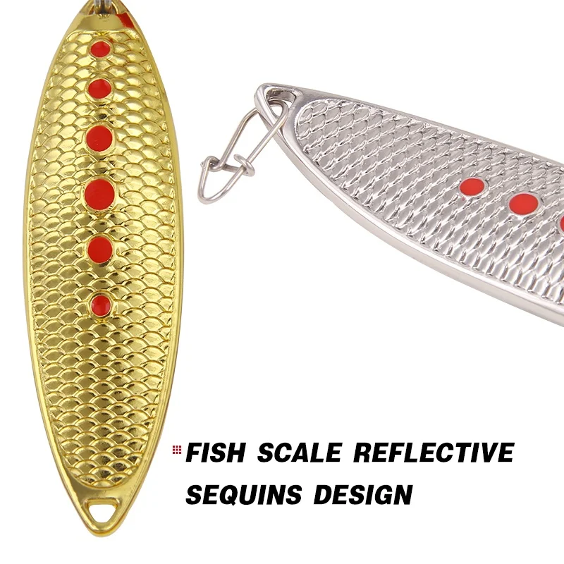 SEAPESCA ложка приманка 10 г/15 г/20 г металлическая рыболовная 2 вида цветов басы