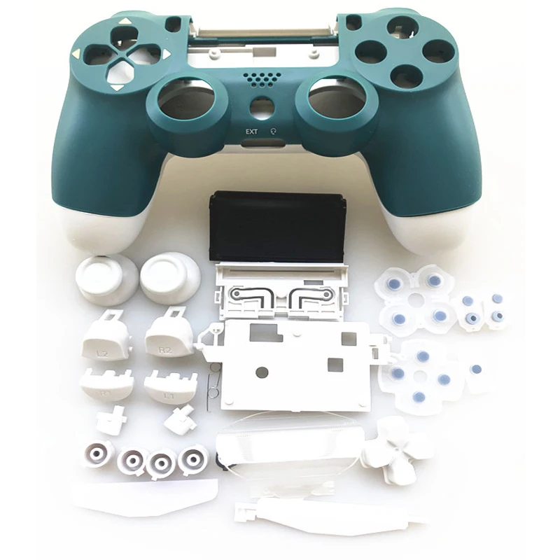 Replacement Full Set Housing shell and buttons For jds 040 JDM-040 DualShock 4 PlayStation 4 PS4 Pro V2 Controller Case Screws