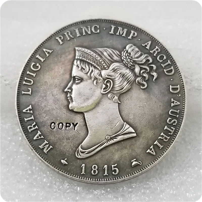 Копия монет Ducato di Parma 5 Lire Италия 1815|Безвалютные монеты| |