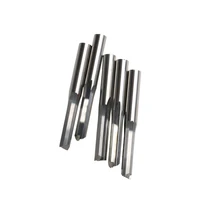 5pcs 6 022mm 2 flute straight tool sale cnc woodworking bits solid carbide millinging cutters set for wood