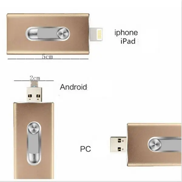 Ightning OTG флэш накопитель 8 ГБ 16 32 64 Гб 128 для iOS 10 и USB компьютера ПК планшета Pendrive iPhone U