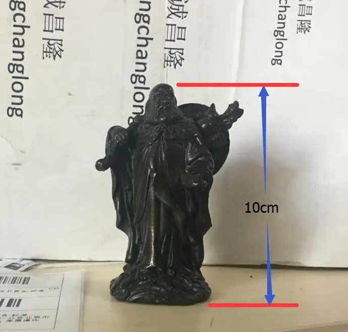 Бесплатная доставка sulanshops95mm Тибет буддизм из латуни Arhat Damo Bodhidharma Dharma статуя