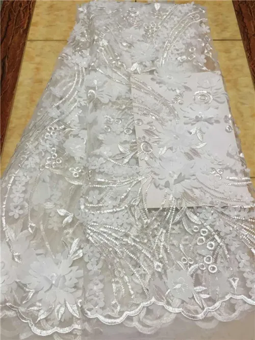 African Tulle Lace Fabric 2017 French High Quality Nigerian Embroidery Lace!cd-11-16 | Дом и сад