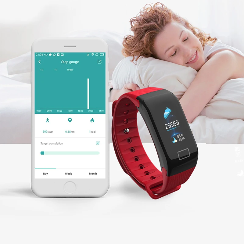 Новинка 2020 Стильный Смарт-браслет пульсометр мониторинг здоровья Bluetooth для
