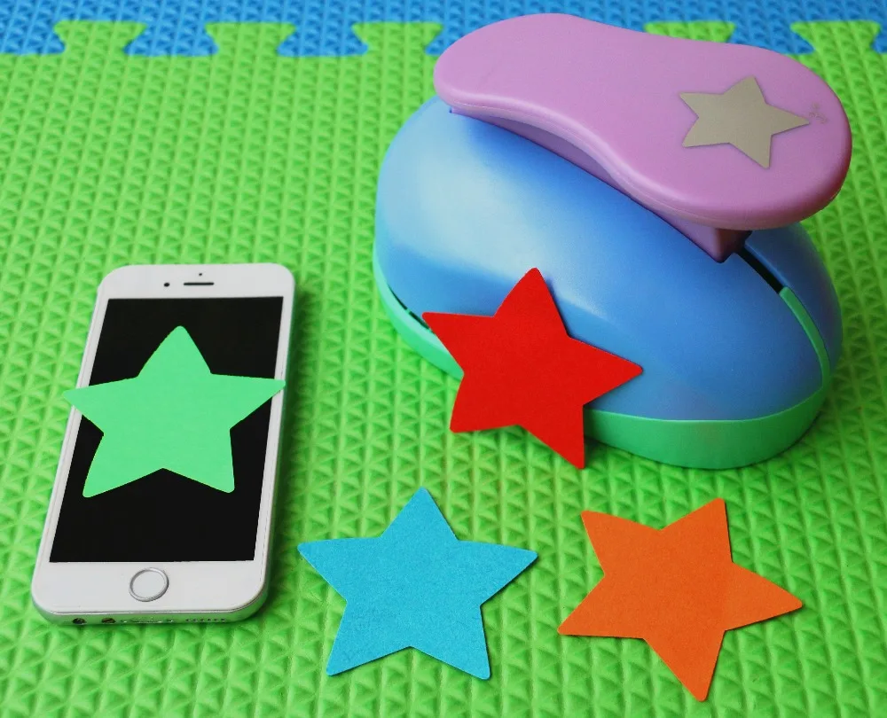 

2014 high quality Creative Embossing device embossing craft Punch Diy tools paper puncher Card making Scrapbooking 8cm Pentagram