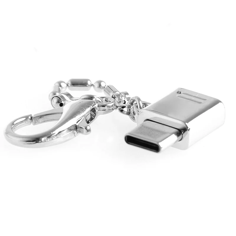 1 шт. металлический USB-C 3,1 type C Мужской к Micro USB 2,0 Женский конвертер