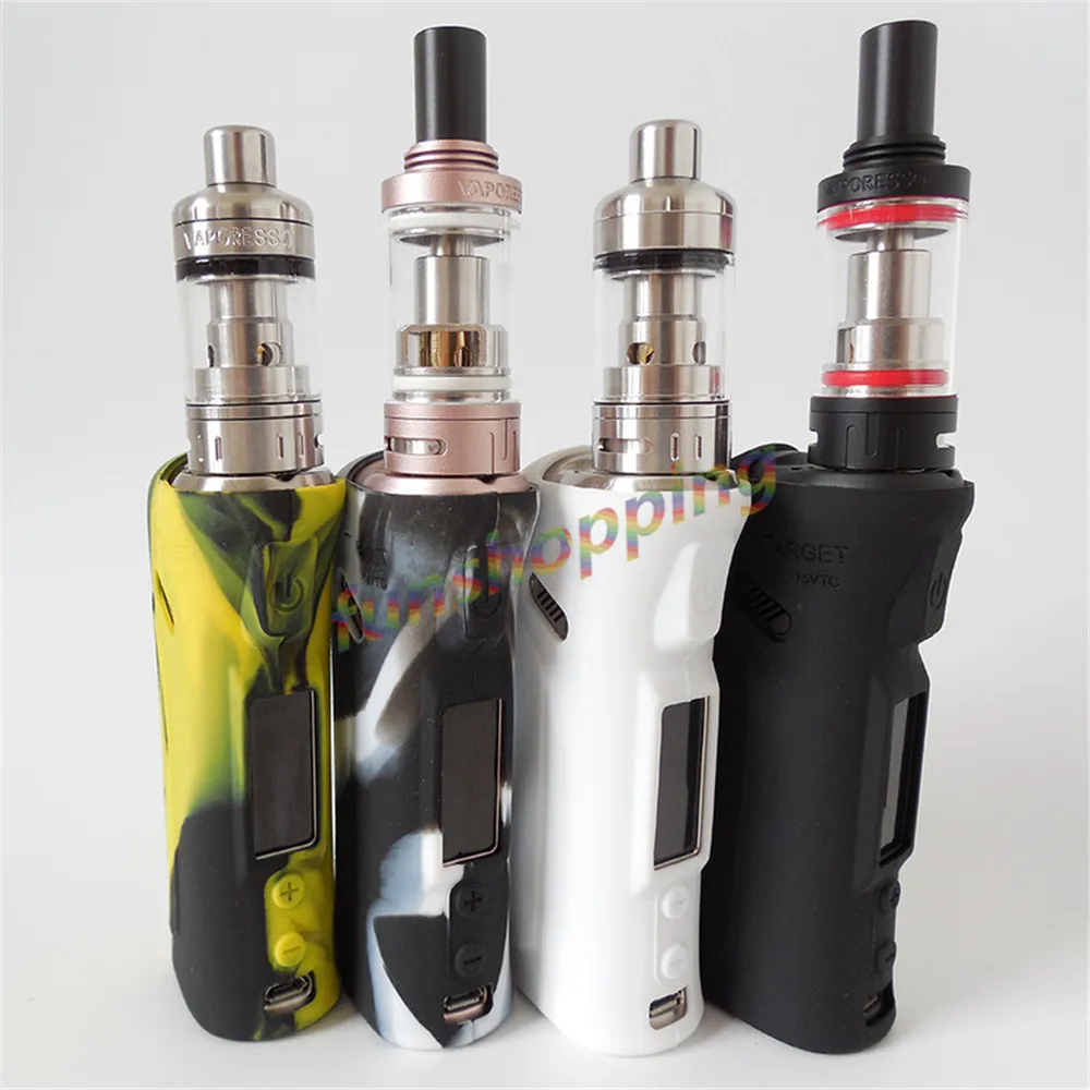 Высококачественный случайный цвет для Target 75 W TC Box мод силиконовый