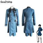 Костюм для косплея COSZTHKP Черный Батлер kuroshitsuji Небесный Phantomhive воплощенный костюм себастти Kuroshitsuji аристократический костюм для косплея