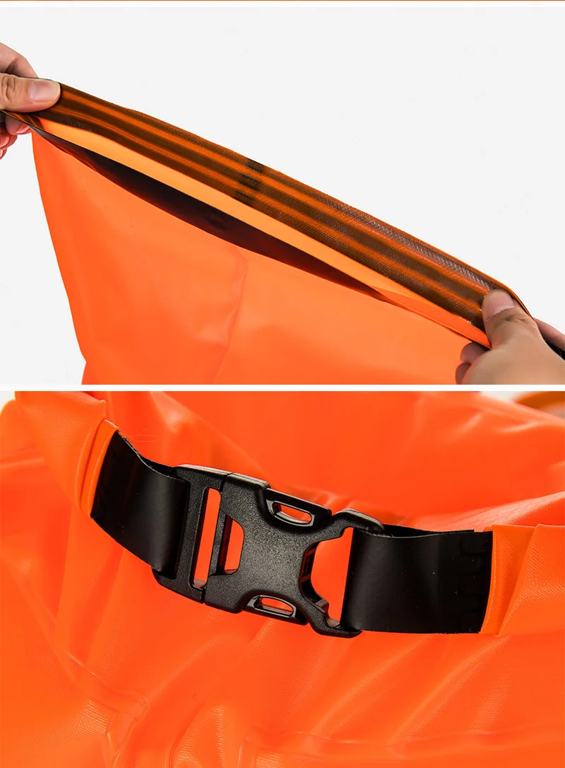 Naturehike 8.5l 20l для плавания Двойная подушка безопасности для хранения сухой мешок водонепроницаемый мешок для пловца ПВХ двойной спасательный плавучее спасательное оборудование