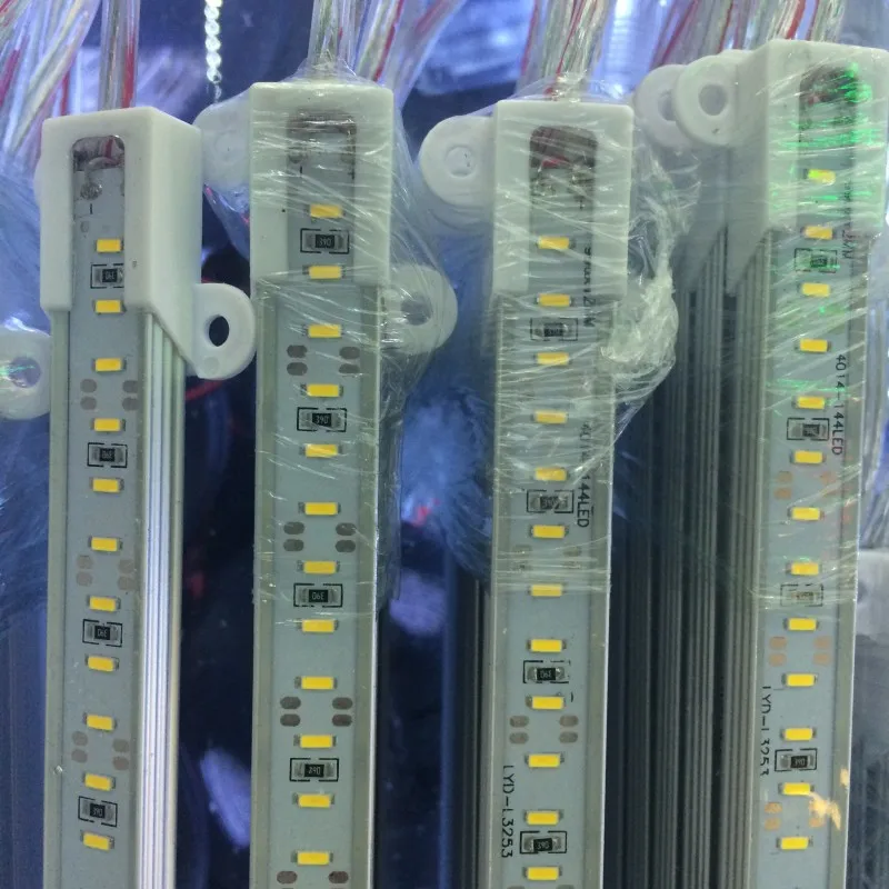 50 шт. SMD 4014 Водонепроницаемая Жесткая светодиодная лента см 100 DC12V 144 светодиодный