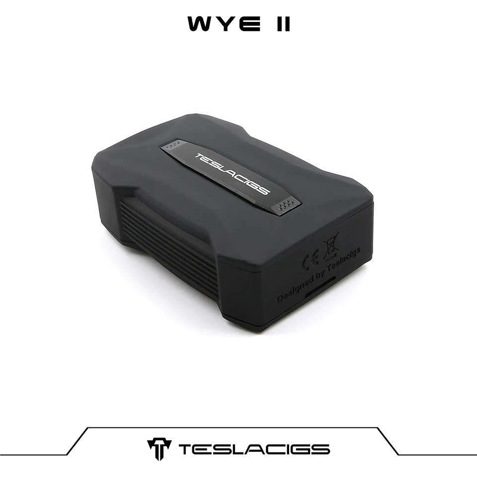 Оригинальный Teslacigs Tesla WYE II 215 Вт TC бокс мод Двойной 18650 батарея OLED экран