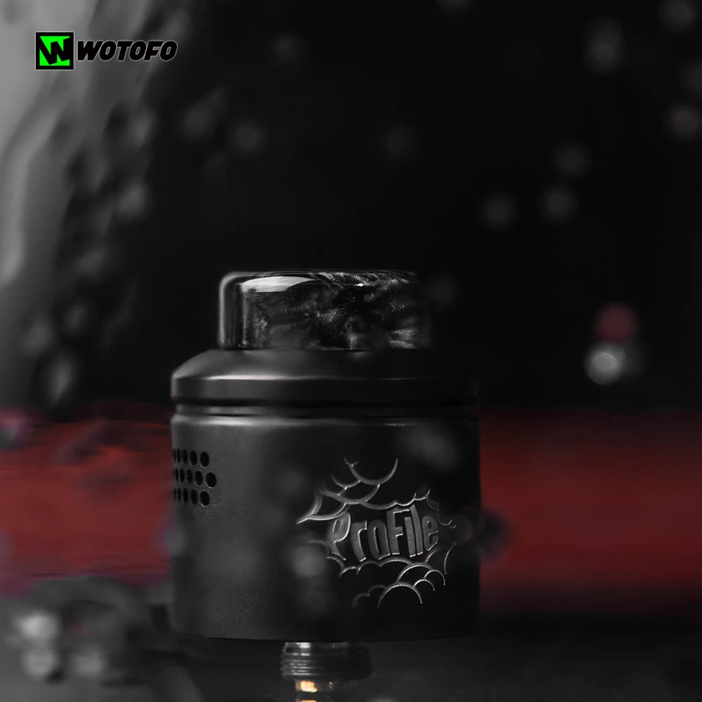 Wotofo профиль RDA атомайзер электронная сигарета 60 Вт для 510 коробка мод легко