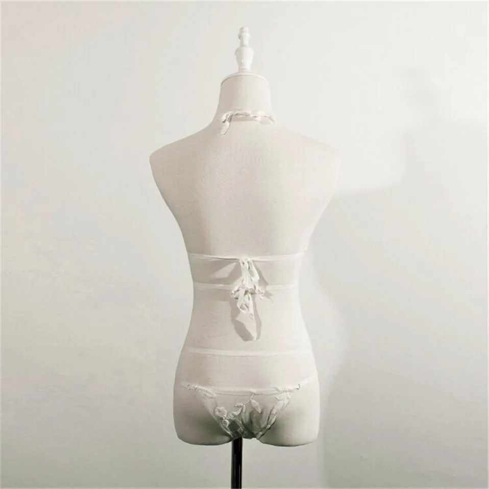 Комплект женского кружевного нижнего белья 1 комплект|Ночные сорочки и пижамы| |