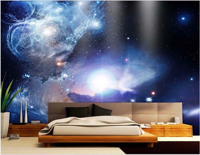 Пользовательские обои Вселенная звезда гостиной стены КТВ бар столовая