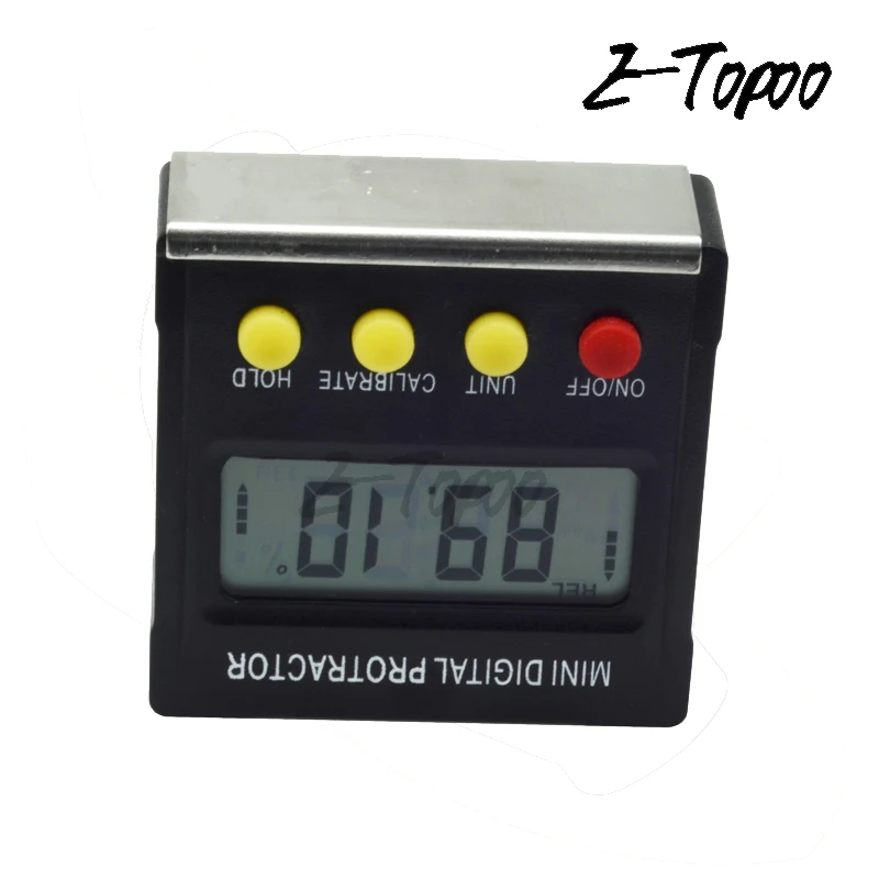 Прецизионный цифровой транспортир инклинометр уровень угломер коническая