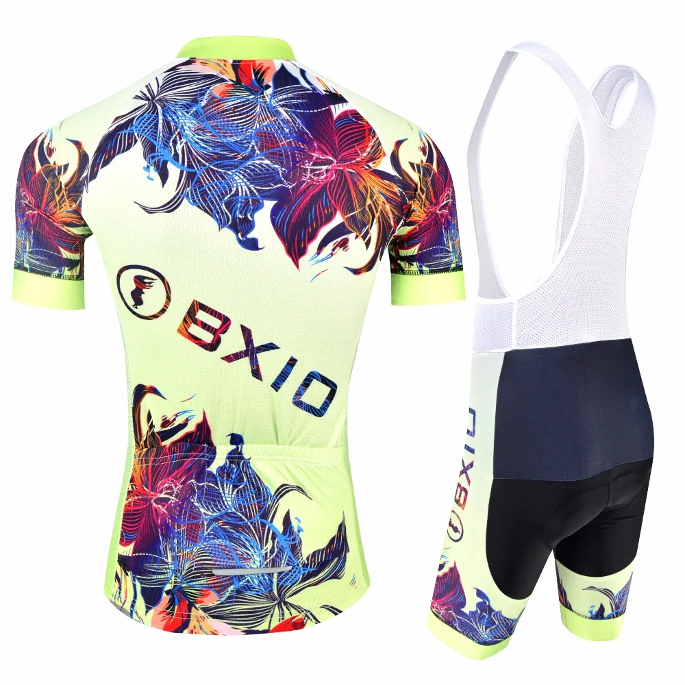BXIO зеленый бренд гелевая подкладка одежда для велоспорта женщин