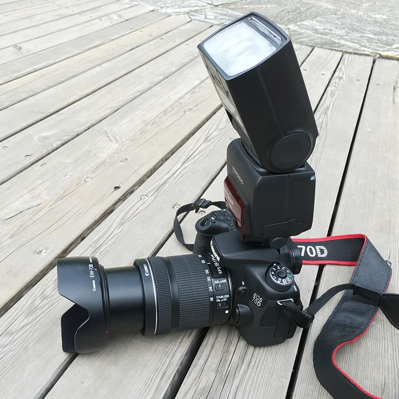 Оригинальная Беспроводная вспышка YONGNUO YN660 Speedlite GN66 2 4G HSS 1/8000 s для камеры Canon Nikon