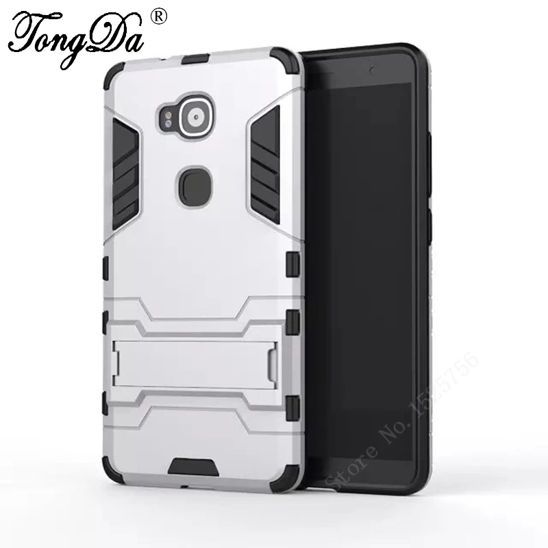 Оригинальный Имиджевый Case Для Huawei G7 Plus 3in1 ТПУ Стенд ударопрочный Железный