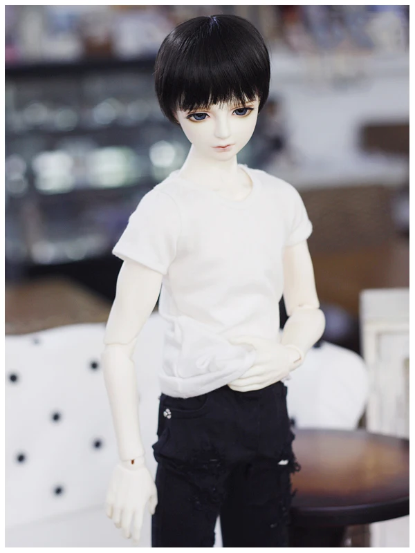 Детская Одежда Bjd/sd Однотонная футболка разные цвета рубашка с короткими