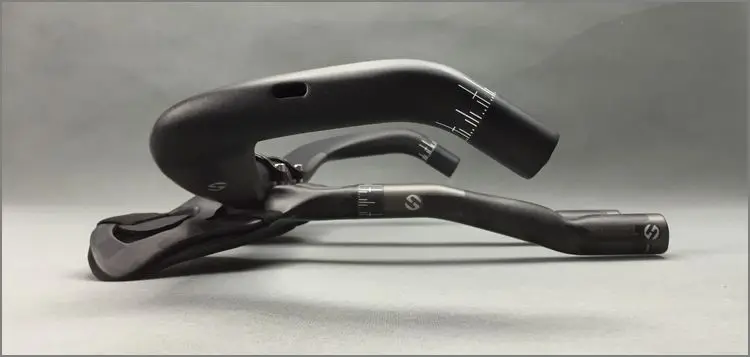 Скидка Руль из углеродного волокна T800, диаметр трубы 31,1-32,5 мм, 401 - 500 мм