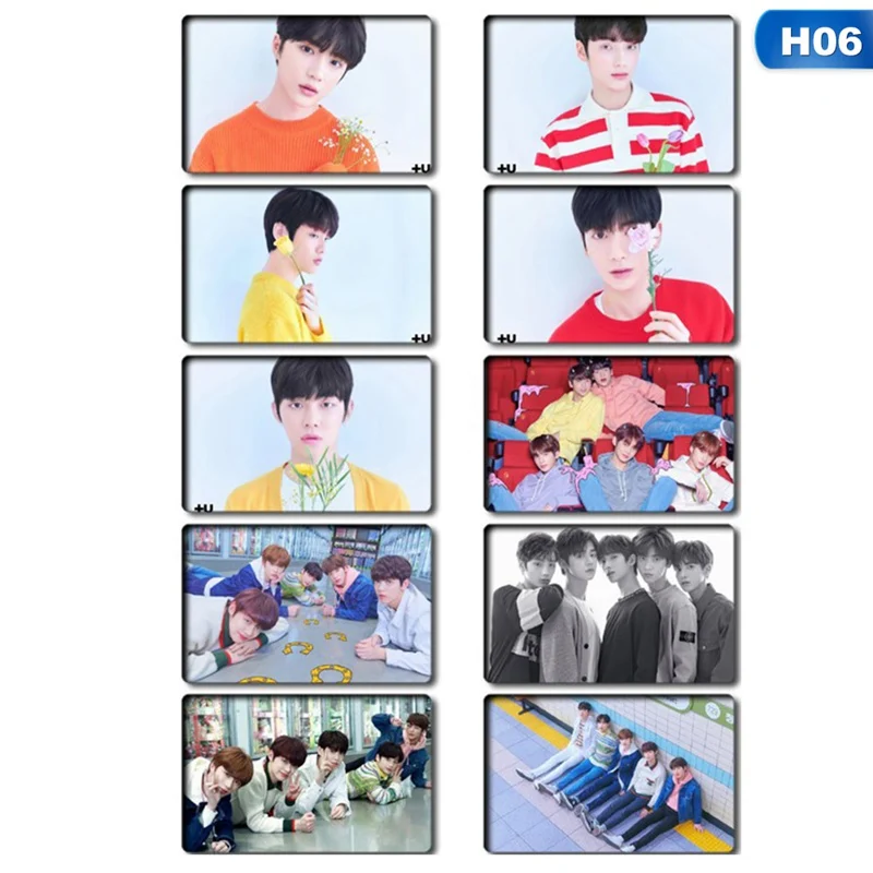 10 шт./компл. Kpop TXT фото липкий карты завтра X вместе мечта глава Звезда Фотокарта Стикеры "сделай сам" с украшением в виде кристаллов карты Стикеры