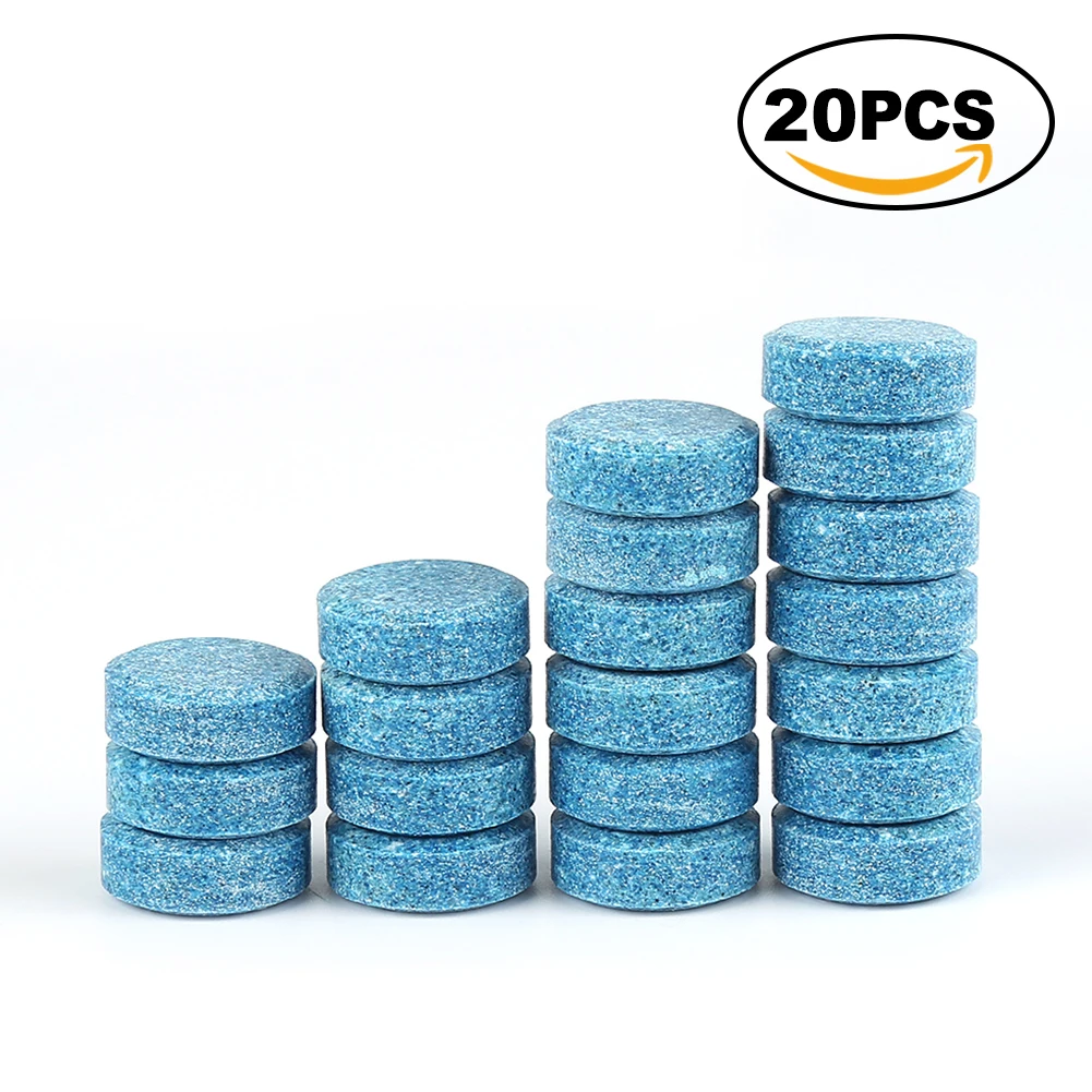 20pcs 20 штук Многофункциональный очищающий Спрей очиститель дома Кухня для очистки лобового стекла автомобиля моющее средство для стекла дропшиппинг - Цвет: 20pcs