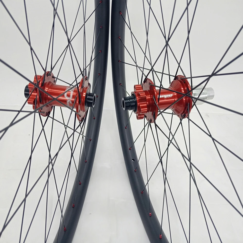 27 5er углеродный диск mtb Колесная пара 30x28 мм Углеродные дисковые Колеса 650b колеса