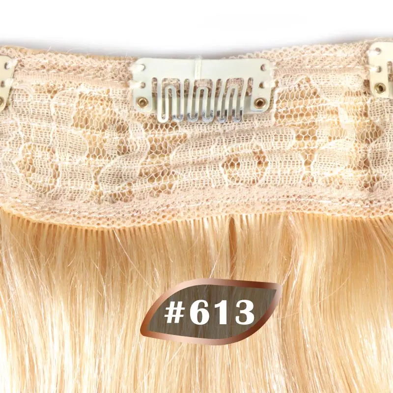 Addbeauty 70 г 100 прямо клип в волос блондинка Цвет машина сделала Волосы remy One piece Набор
