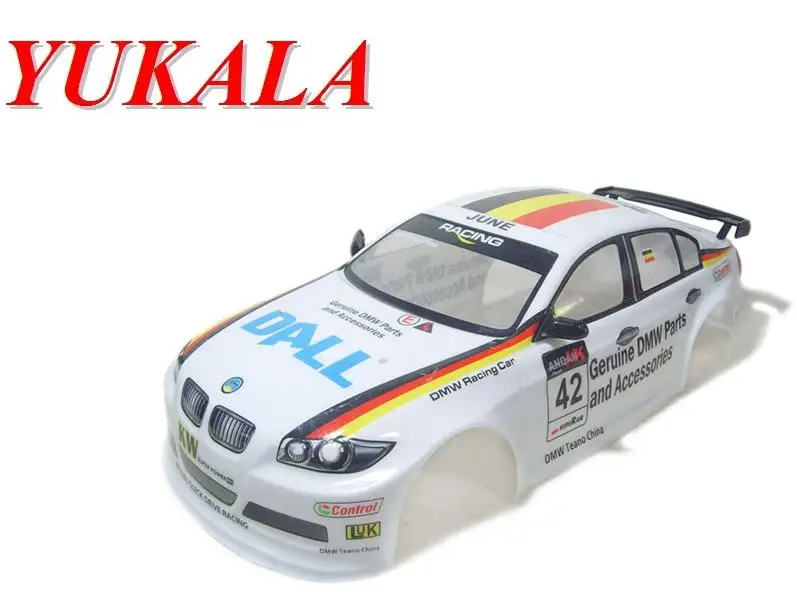 Корпус кузова автомобиля 1/10 rc 1:10 R/C 2 шт. для радиоконтроллера дрейфующего 190 мм
