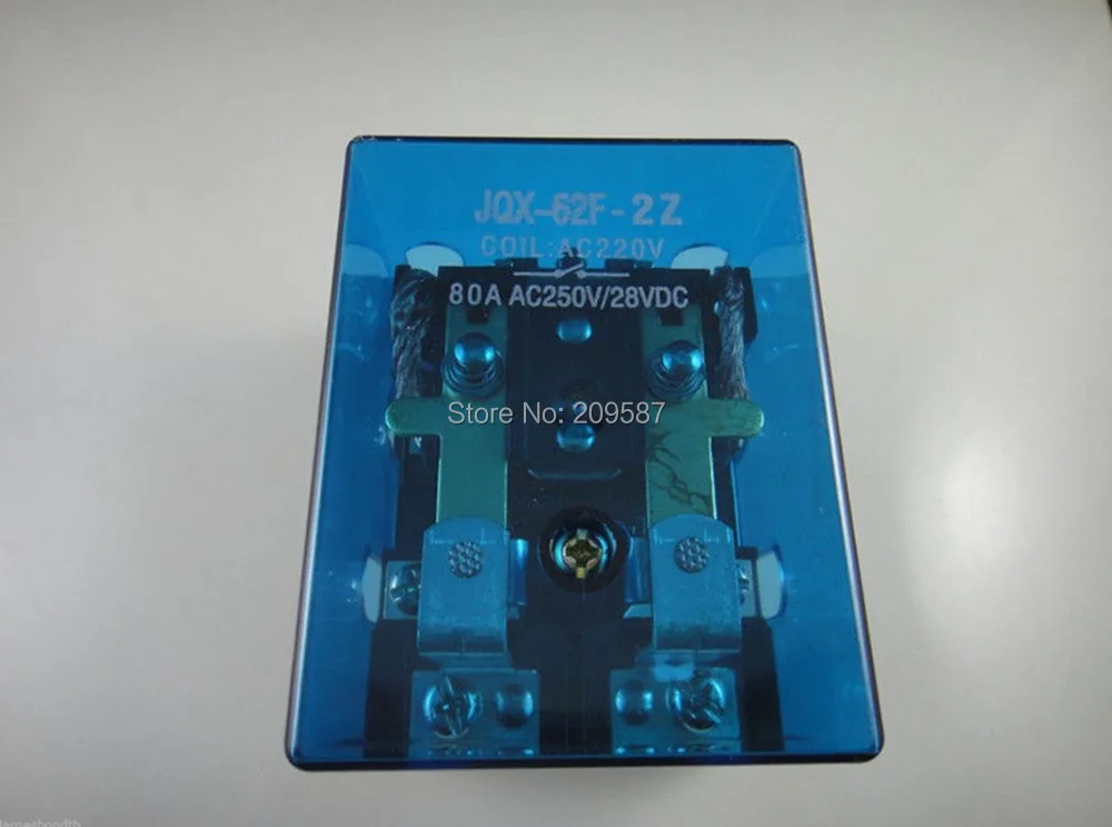 JQX 62F 2Z 80A 220V катушка реле высокой мощности AC|relay 40a|power reverse relaypower relay manufacturers |
