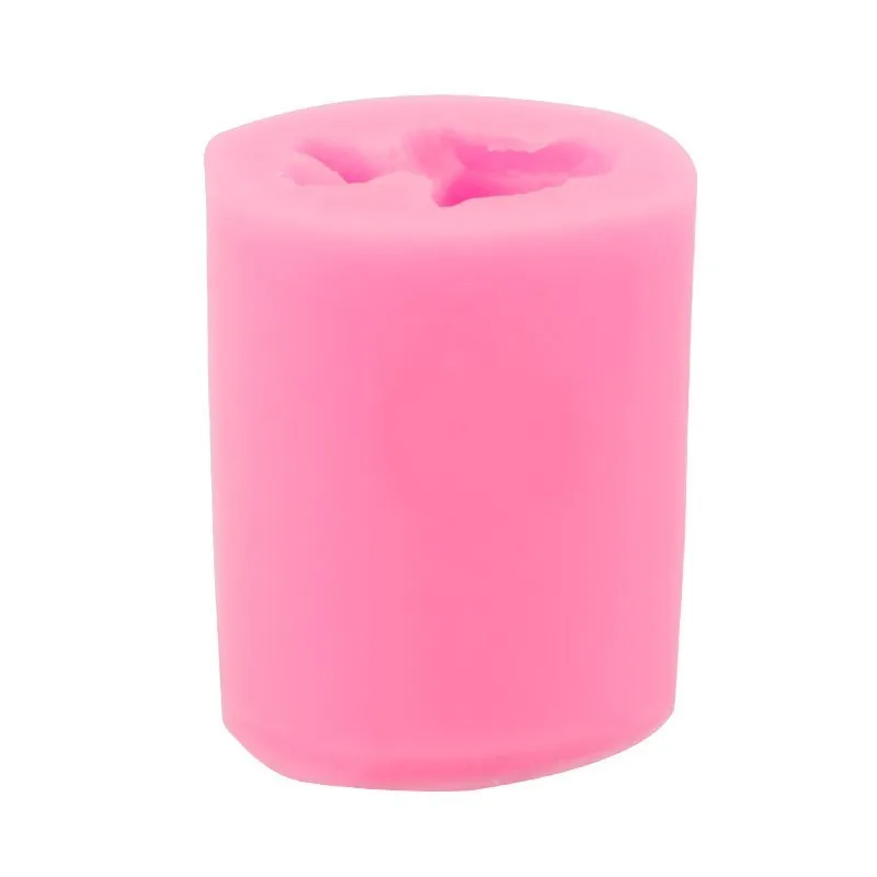 3D симпатичная в форме кошки силиконовая форма для помадки инструмент украшения