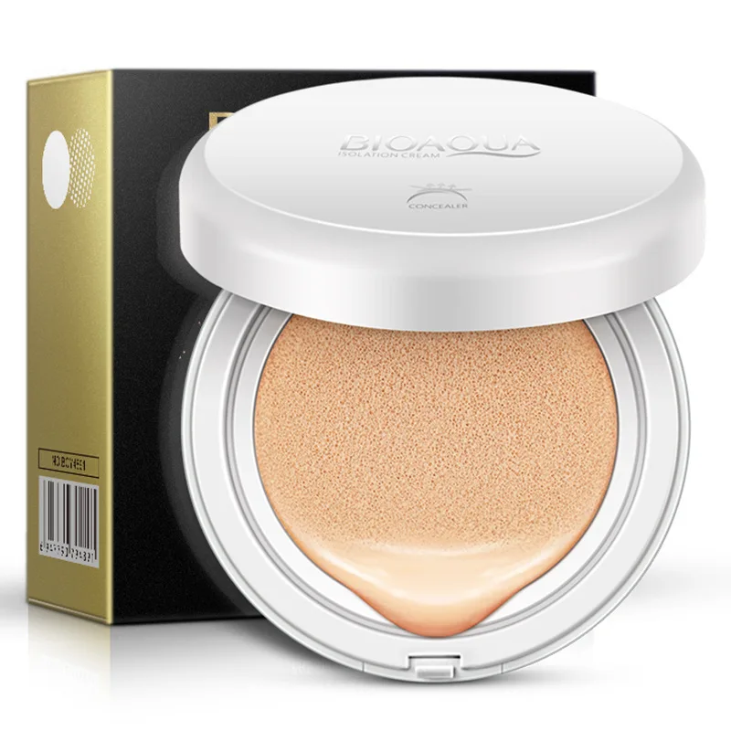 15g BIOAQUA Air Cushion BB Cream Moisturizer Concealer Whitening Skin Flawless Natural Nude Makeup Long Lasting Women Care|bb cream